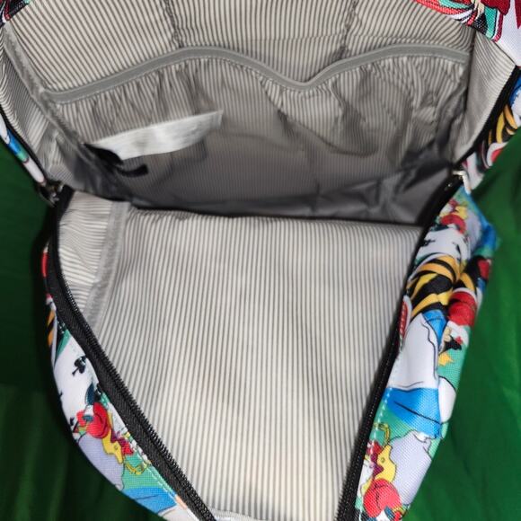 Loungefly Alice in Wonderland AOP Backpack – OG Heart Logo – 2018 – NWT – Rare main image 5